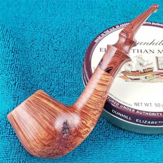 UNSMOKED LEE VON ERCK 360 STRAIGHT GRAINED COGNAC FREEHAND American Estate Pipe 2