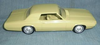 Vintage Amt 1967 Ford Thunderbird Dealer Promo Model Car Pale Green