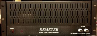 Innovated Audio Demeter Vt - 275hf Reference Tube Stereo Power Amp 75w/p/c Rms X 2