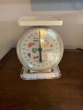 Vintage American Family 25 Lbs Scale Kitchen