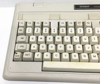 Vintage Enhanced Keyboard for Tandy 1000 SL Personal Computer PC (missing key) 2