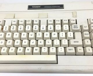 Vintage Enhanced Keyboard for Tandy 1000 SL Personal Computer PC (missing key) 3