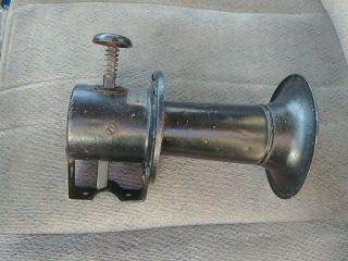 Antique Early 1900s Ea Laboratories Modle T Car Hand Push Klaxon Horn