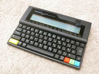 Vintage Amstrad Notepad Computer Nc100 In Carry Case (ref: Rc)