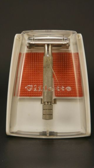 Authentic Vintage Gillette Safety Razor - 1962 - Made In Canada