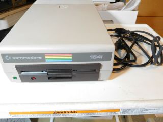 Commodore 1541 5.  25 " Floppy Disk Drive,  And