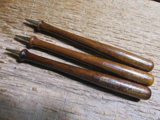 Vintage X3 Baseball Bat Mechanical Pencils,  Mlb 100th Anniversary Promo Pencils