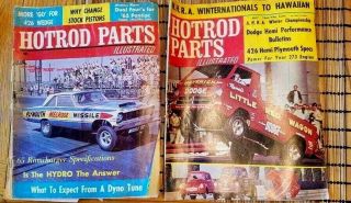 Vintage Hot Rod Parts Illustrated Magazines 1965 1966