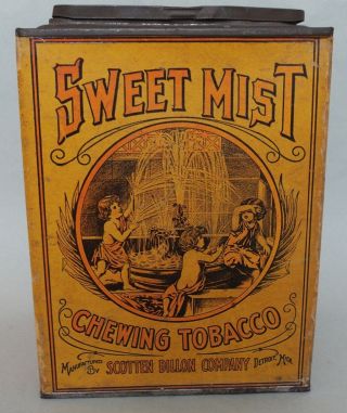 Really Sweet Mist Tobacco Counter Top Bin Not Tin