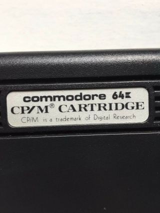 Rare Commodore 64 CP/M Cartridge C64 Software 2