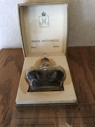 Vintage Prince Matchabelli Perfume Bottle