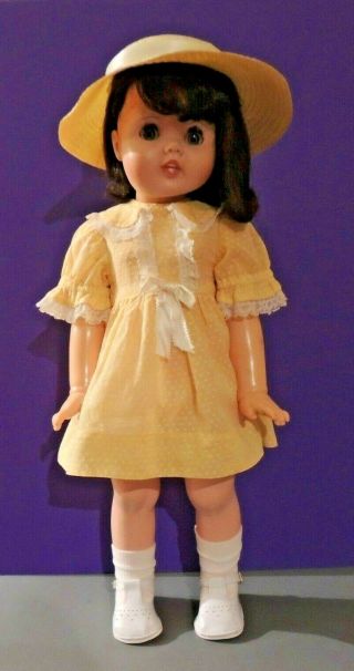 Vintage American Doll & Toy Corp.  " Toodles " Doll 24 " Tilting Head 1960