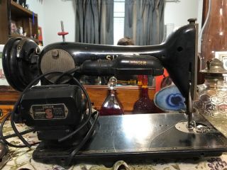 Vintage 1955 Singer Model 66 Sewing Machine