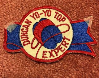 Vintage Duncan Yo - Yo Top Expert Toy Patch