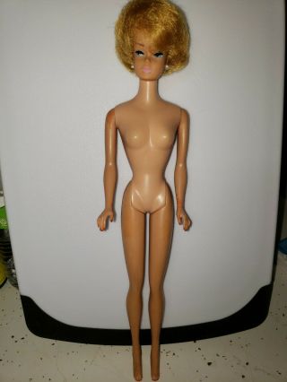 Vtg Midge Barbie Doll,  Blonde Bubble Cut,  1962,  16