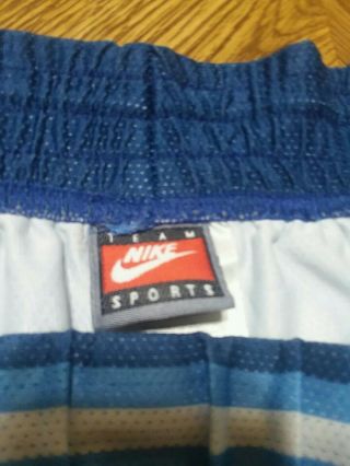 VTG Nike Authentic North Carolina Tar Heels UNC Vintage Shorts XL Jordan NCAA 3