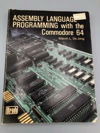Assembly Language Programming With The Commodore 64 (softcover,  1984)