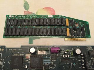 Apple IIgs Rom 1 Motherboard w/ 670 - 0025 RAM card Apple Computer & 2