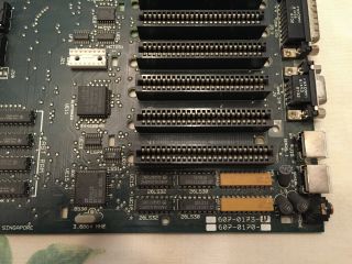 Apple IIgs Rom 1 Motherboard w/ 670 - 0025 RAM card Apple Computer & 3