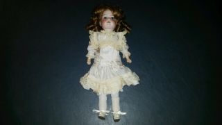 Antique Armand Marseille Bisque Girl Doll 15 " 390 12/0 Xm Am Germany