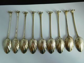 RARE GROUP OF GEORGE III ENGLISH STERLING SILVER 
