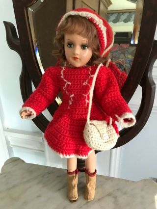 Vintage Mary Hoyer Doll 14 1/2”