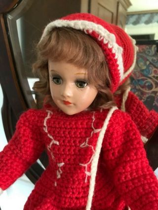 Vintage Mary Hoyer Doll 14 1/2” 2