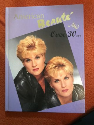 American Beaute Over 30 Hair Salon Book Vol 7 Hardcover Vintage 1990s Asc Inc.