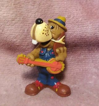 Vintage Chuck E Cheese Jasper Pvc Figure Toy Dog - 1983 Cec Pizza Time Theatre