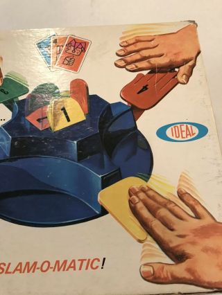 Vintage Hands Down Game By Ideal Slam O Matic 1964 Complete 3