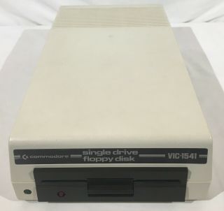 Vintage Commodore 64 VIC - 20 Floppy Disk Drive Model VIC - 1541 W/ Box 2