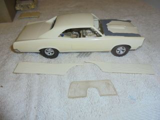 Rare Vintage Mpc 1967 Issued Gto Funny Car Buildup,