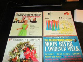 Vintage Reel To Reel Tapes,  Ray Conniff And His Orchestra,  Lawrence Welk & Other