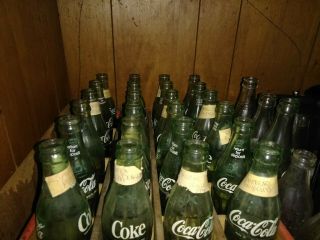 Coca Cola Bottles And Vintage Case