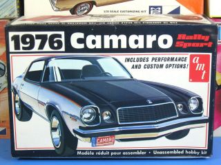 Rare Amt T473 1976 Chevy Camaro Rally Sport Annual Unbuilt Complete 3 Versions