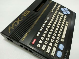 Vintage Casio Msx Mx - 15 Computer