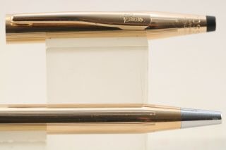 Vintage (c1999) Cross Century No.  1502 14k Gold Filled Ballpoint Pen
