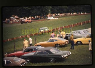 1971 Trans - Am Mid - Ohio - Chevrolet Camaro Racing Shot - Vintage 35mm Race Slide