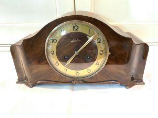 Antique Junghans Mantel Clock W/chime