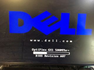 Vintage DELL Optiplex GX1p Pentium III Processor @500MHz / 640MB RAM / NO HDD 2