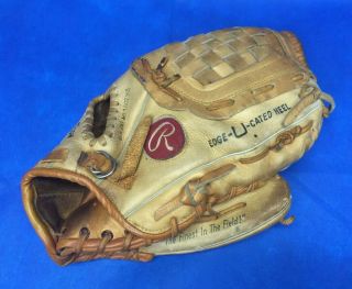 Vintage Leather Dave Winfield Rbg36 Rawlings Baseball Softball Glove Mitt Rht
