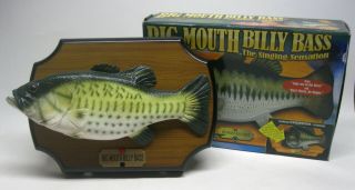 Vintage 1998 Gemmy Big Mouth Billy Bass Singing Fish Don 