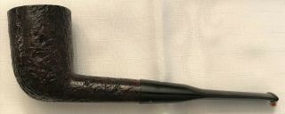 Dunhill Shell Briar Oda 848 Dublin Large Black Estate Pipe Very Good Cond No Res