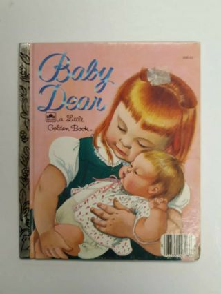 Vintage 1962 Little Golden Book Baby Dear By Esther & Eloise Wilkin,  Vogue Dolls