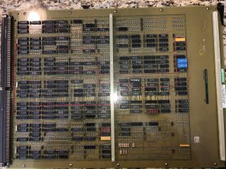 Modcomp Vintage Computer Huge Processor Board Nasa Space Shuttle Program - Nos