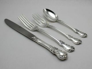 Towle Old Master Sterling Silver 4 Piece Place Setting - No Monograms