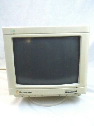 Vintage Gateway 2000 Crystalscan Monitor 1024 Ni 13 " Pc Crt Retro Gaming