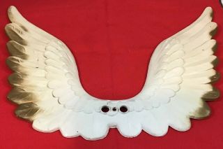 Vintage Beco Christmas Blow Mold Choir Boy Girl Caroler Wings Only