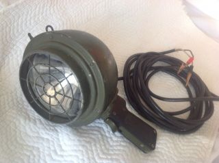 Vintage Wwii Military Navy Signal - Light/flasher Grimes G - 3160 Handheld 13v