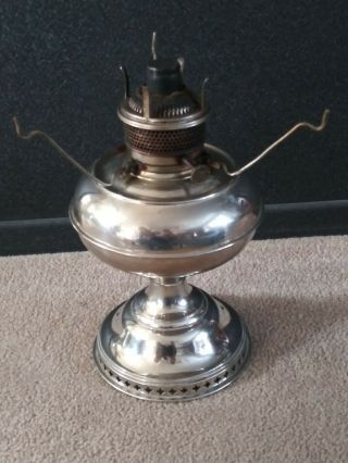 Vintage Bradley And Hubbard Oil Lamp